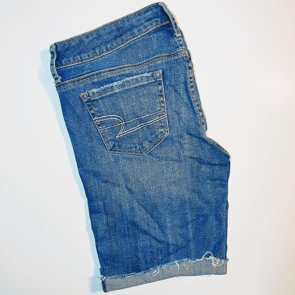 American Eagle Outfitters jean cut off shorts - Picture 2 of 4